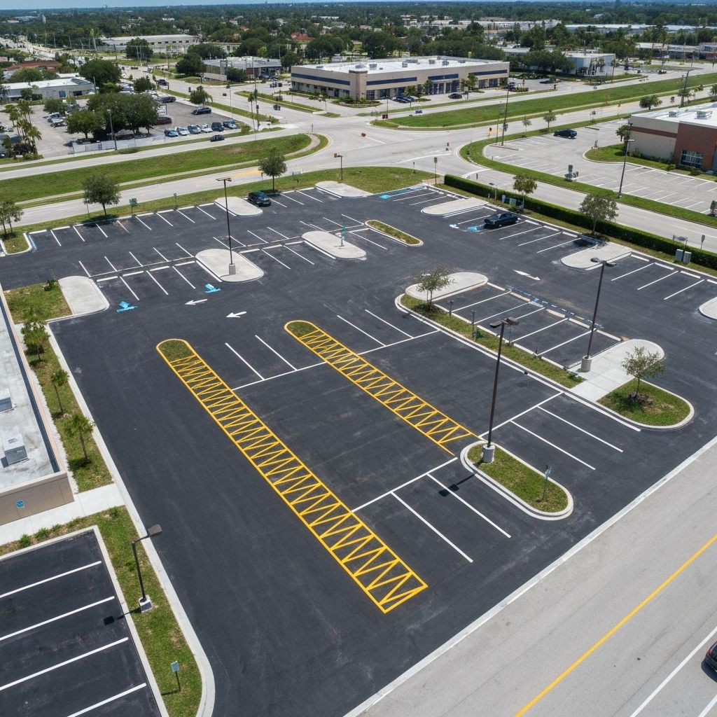 Commercial Parking Lot