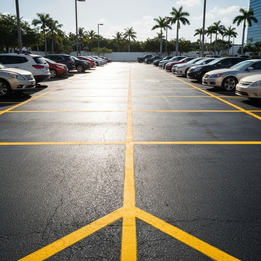 Commercial Parking Lot