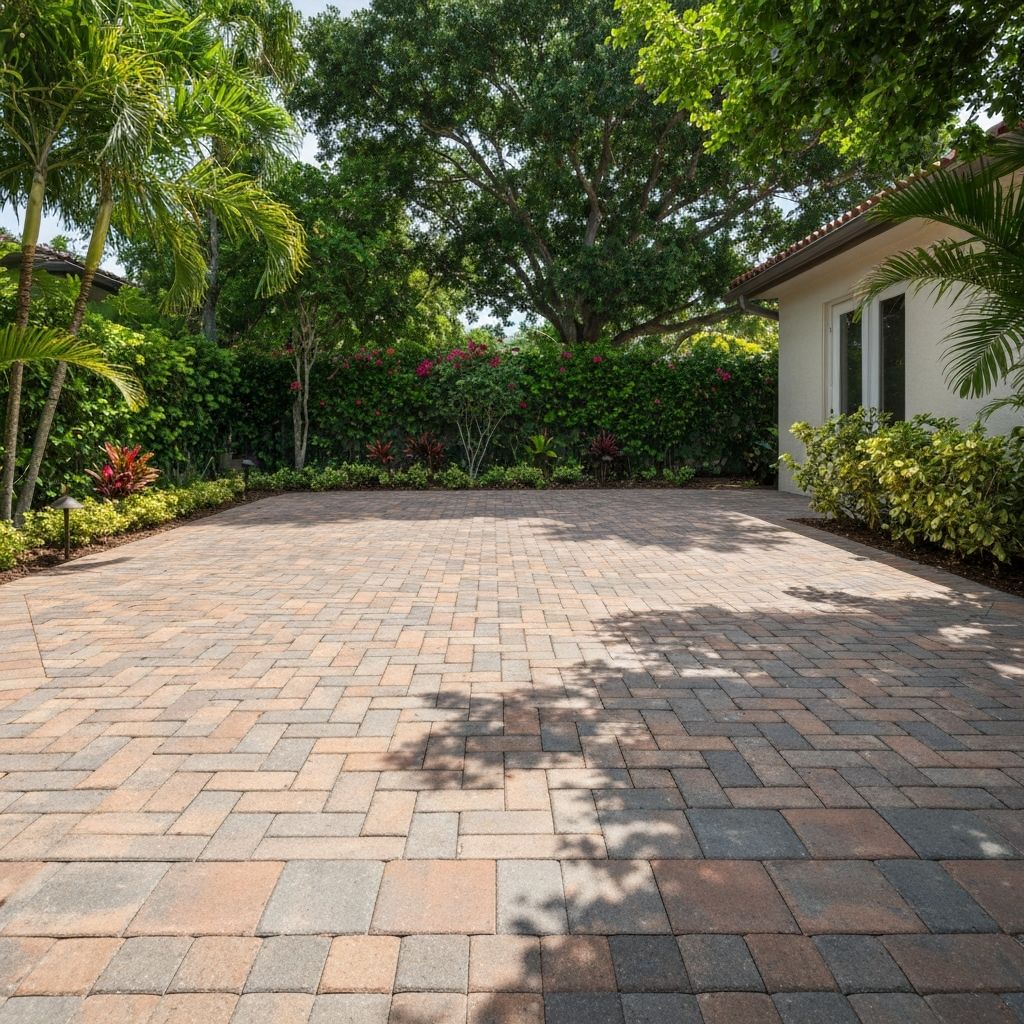 Paver Patio in Coral Gables, FL